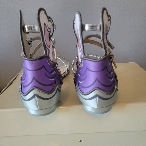 Sophia Webster Aurora Tempest Orchid Wave Sandals, VGUC, Size 7.5 - Picture 11 of 14